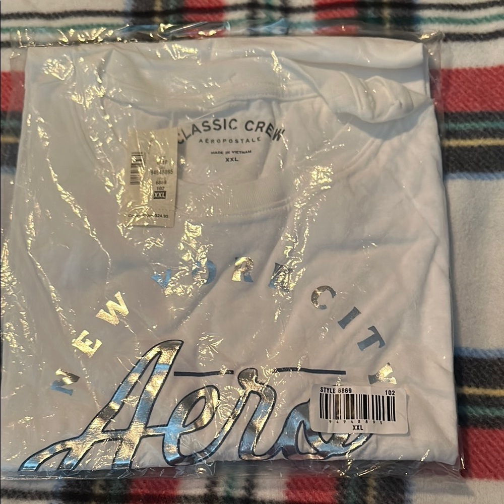 Aeropostale White Short Sleeve Tee